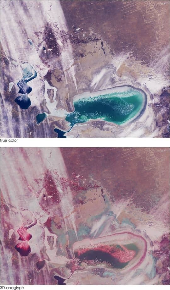 Windswept Shores of the Aral Sea