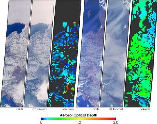 Aerosols over Central and Eastern Europe
