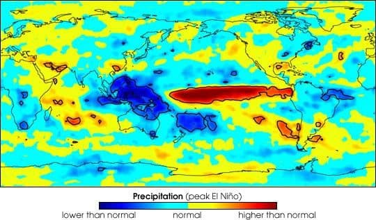 Patterns of El Niño