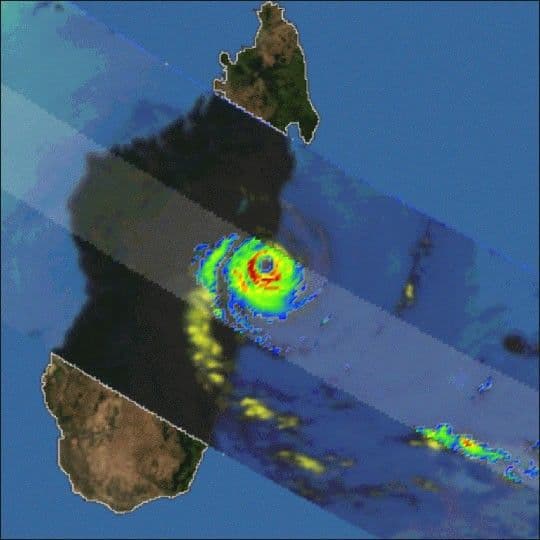 Tropical Cyclone Manou Strikes Madagascar