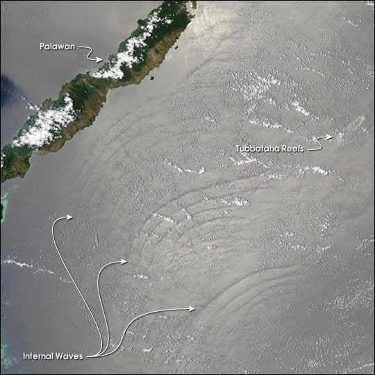 Internal Waves, Sulu Sea