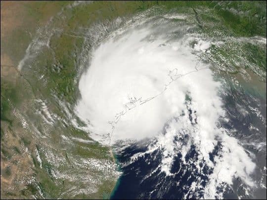 Hurricane Claudette Comes Ashore