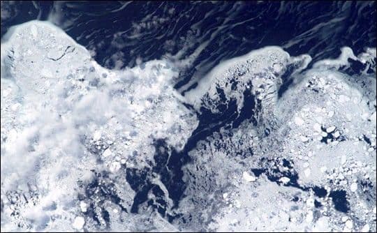 Ice in the Labrador Sea