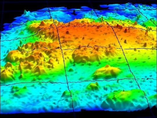 EARRL Maps Topography of Johnson’s Reef