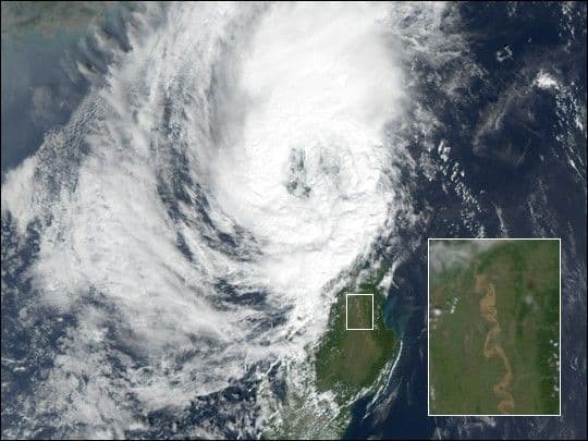 Flooding in Luzon, the Philippines