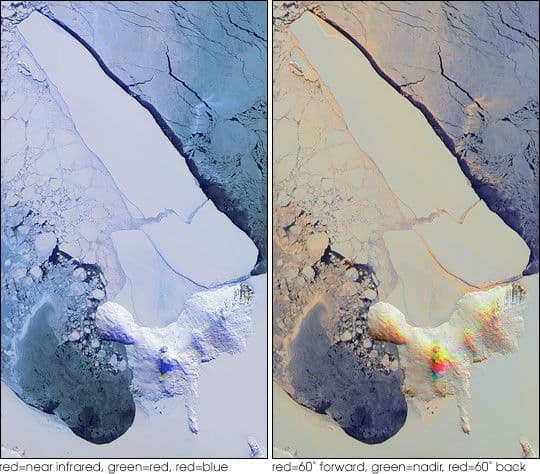 Breakup of the World’s Largest Iceberg