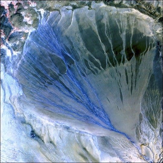 Alluvial Fan in Western China