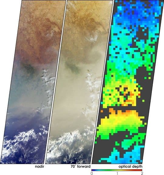 Hazy and Dusty Skies over Western Africa