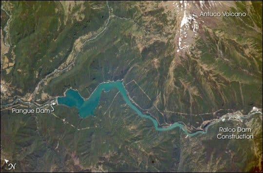 Pangue Dam, BÃobÃo River, Chile