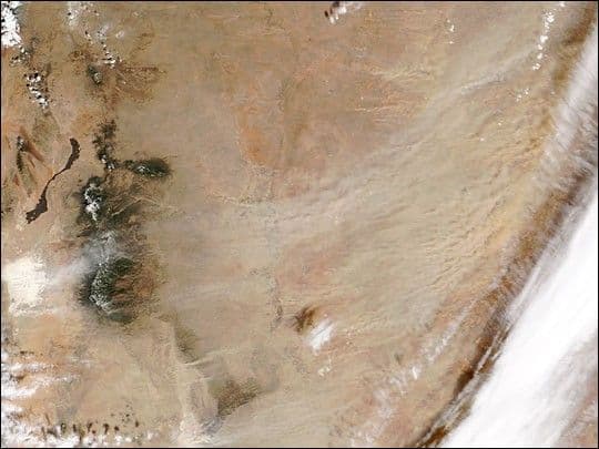 Dust Storm Scours West Texas