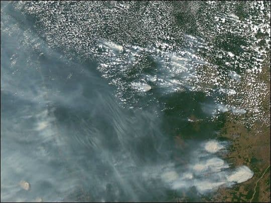 Smoke Chokes Clouds