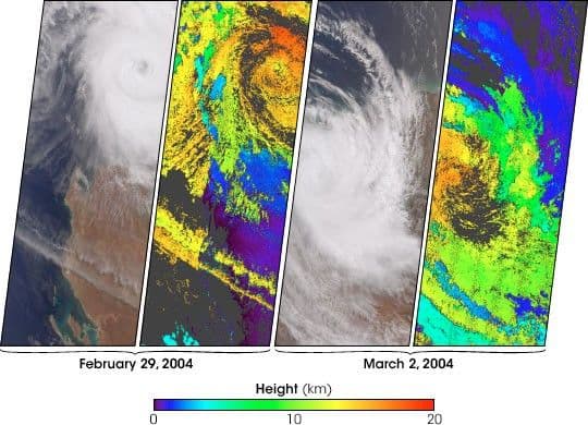Tropical Cyclone Monty Strikes Western Australia