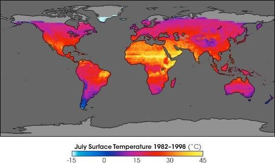 NASA Satellites Reveal Warming Trend