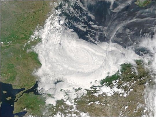 Clouds over the Black Sea