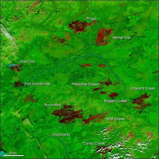 Alaska Burn Scars