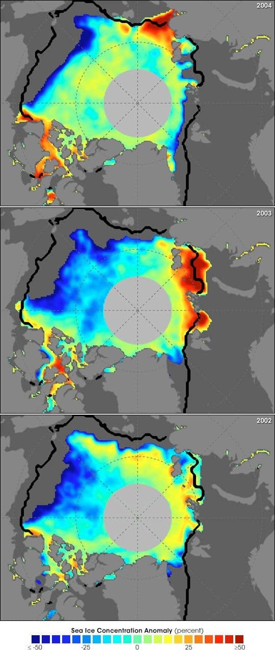 Arctic Sea Ice Decline Continues