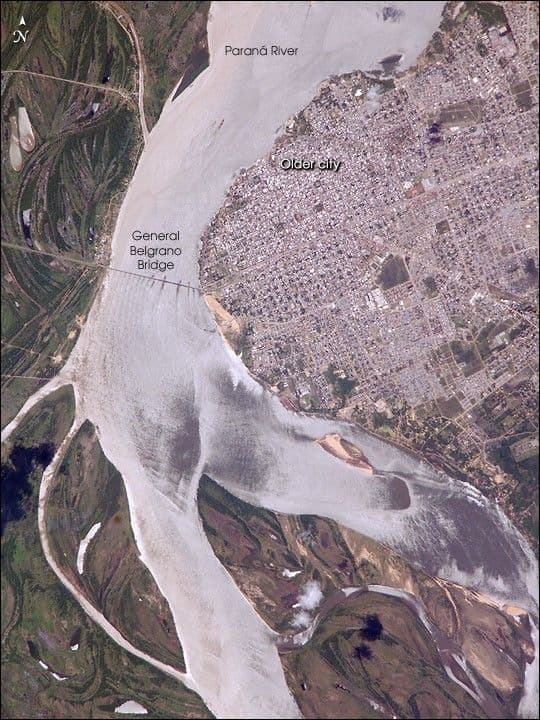 Corrientes, Argentina, and the Parana River