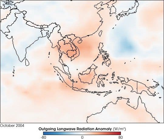 Early Dry Season in Southeast Asia