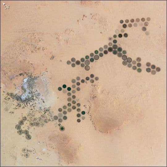 Green Circles—Al Khufrah Oasis, Libya