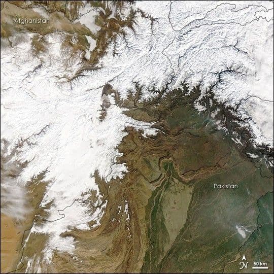 Winter Storm Hits Pakistan and Afghanistan