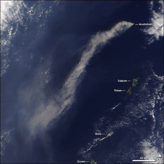 Eruption of Anatahan