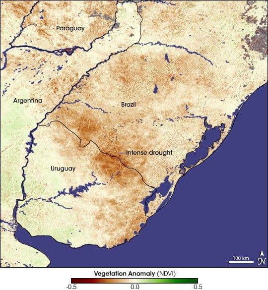 Drought in Brazil