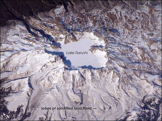 Baitoushan Volcano, China and North Korea