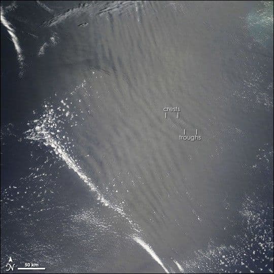 Atmospheric Gravity Waves over Arabian Sea