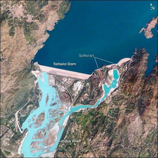 Tarbela Dam, Pakistan