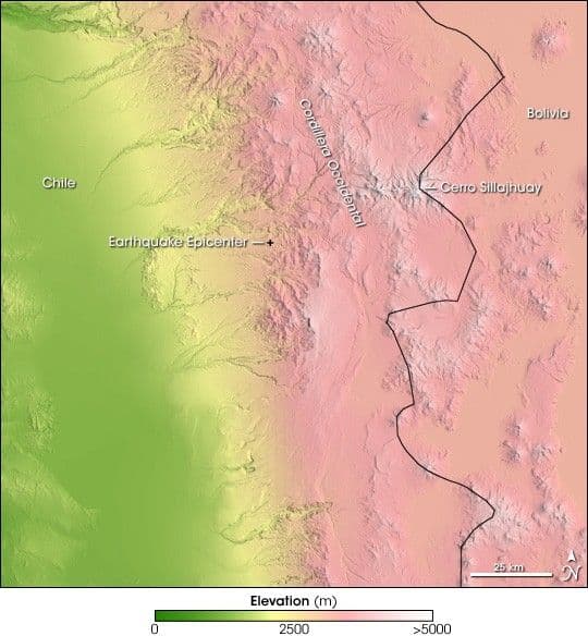 Earthquake in Northern Chile
