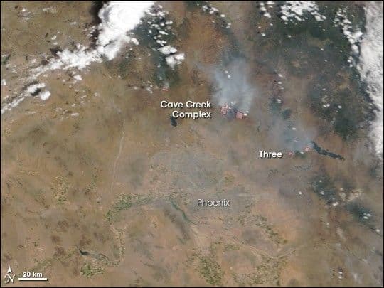 Cave Creek Complex Fire
