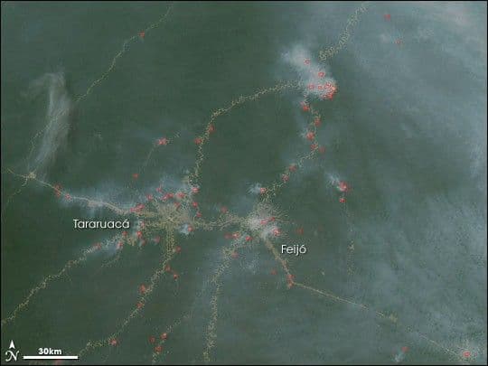 Fires in Acre, Brazil