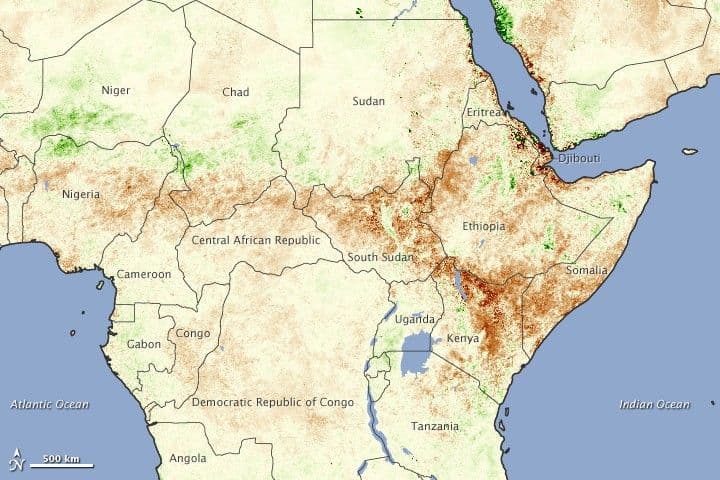 Severe Drought Causes Famine in East Africa