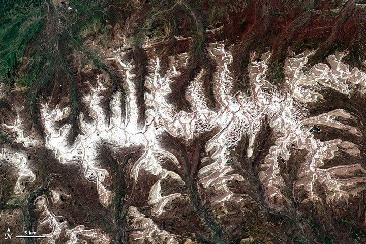 July Snow in the Uinta Mountains, Utah