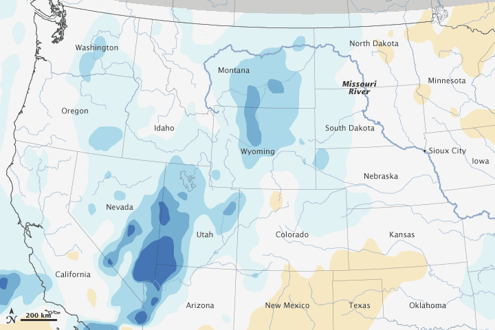 Record Runoff into the Missouri Basin