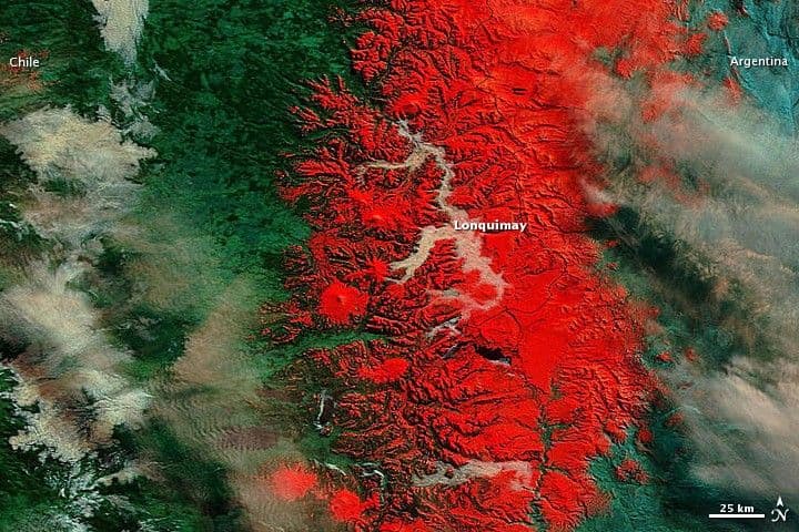 Heavy Snow in Central Chile