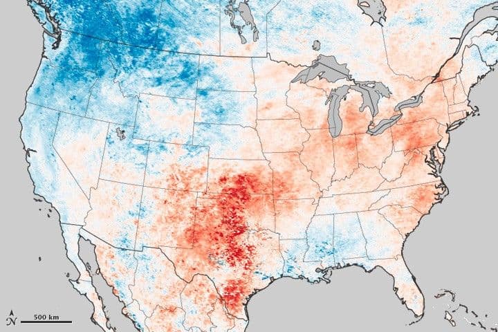 Heat Wave Across the United States