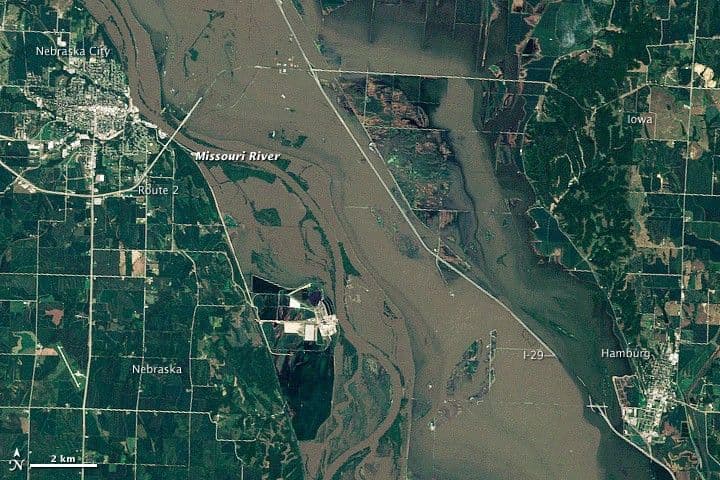 Flooding in the Missouri Basin