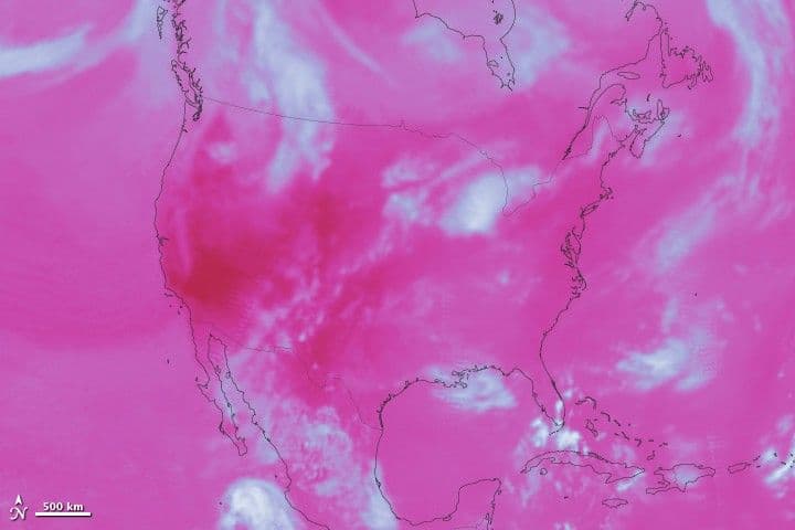 U.S. Heat Wave and Earth’s Energy Balance