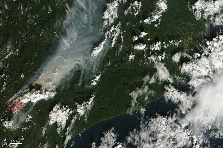 Pagami Creek Fire in Minnesota