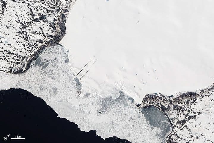 Roze Glacier, Novaya Zemlya