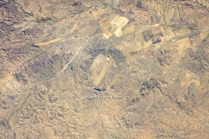 Bigach Impact Crater, Kazakhstan