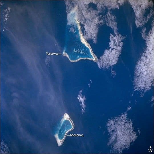 Tarawa and Maiana Atolls