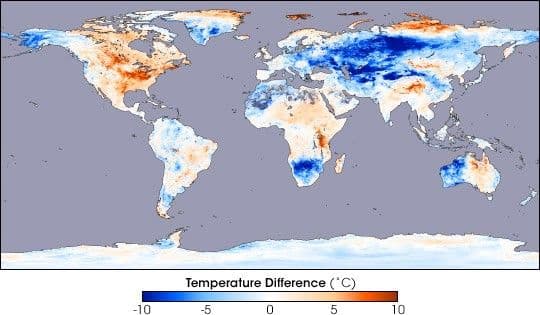 Extreme Temperatures in January