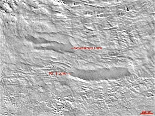 Newly Discovered Antarctic Lakes