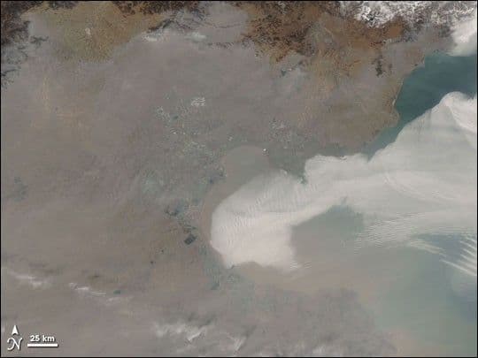 Smog over Beijing