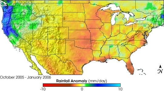 Drought in the Southern United States