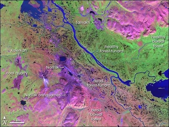 Noril’sk, Northeast Siberia
