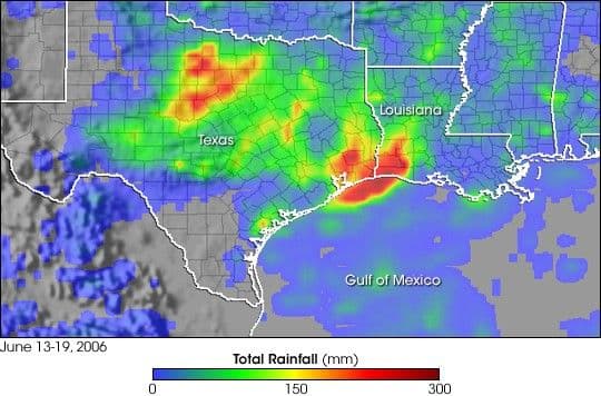 Thunderstorms in Texas
