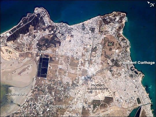 Site of Carthage, Tunisia